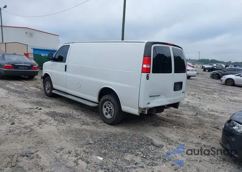 2022 GMC Savana Cargo Rwd 2500 Regular Wheelbase Work Van from USA, damaged, VIN 1GTW7AF71N1253829